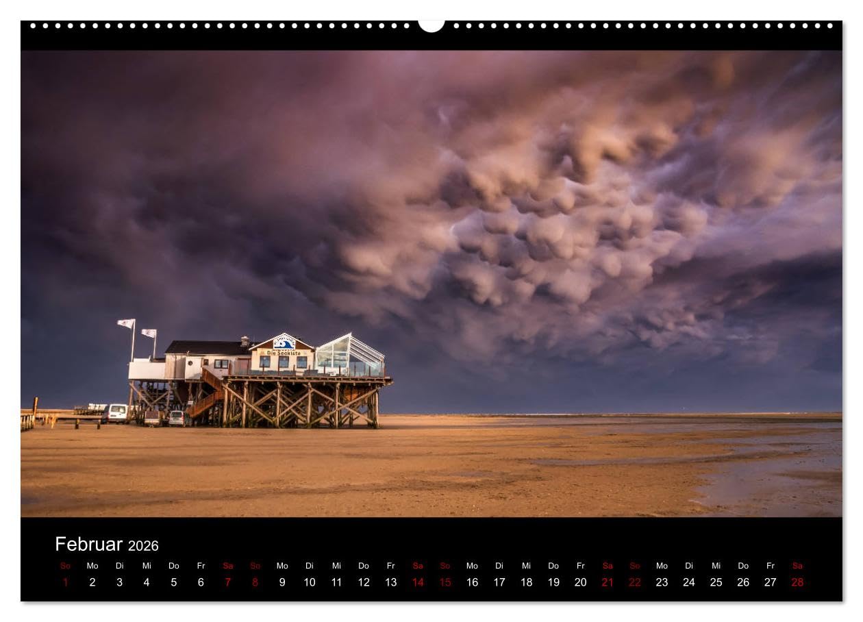 Naturwunder Norddeutschlands (hochwertiger Premium Wandkalender 2026 DIN A2 quer), Kunstdruck in Hochglanz: Naturfotografien von Laura Kranich (CALVENDO Natur)