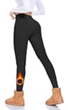 Fleece Lined Leggings Women Tummy Control High Waisted Workout Winter Warm Soft Yoga Pants