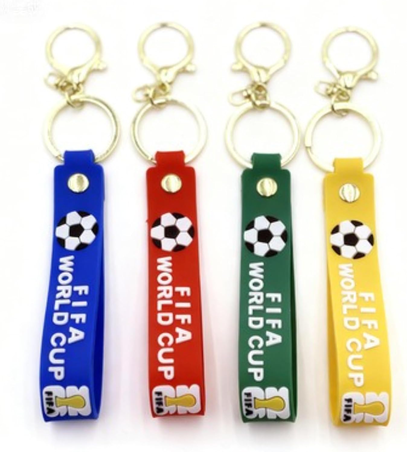 4 Football Keychains Used For Keys, Backpacks Or Sports Bags, Iconic 3d Silicone Football Keychains Gifts For Fans