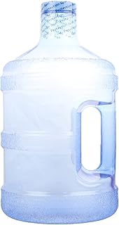 1 Gallon Round BPA Free Water Bottle with 48mm Cap (Natural Blue)
