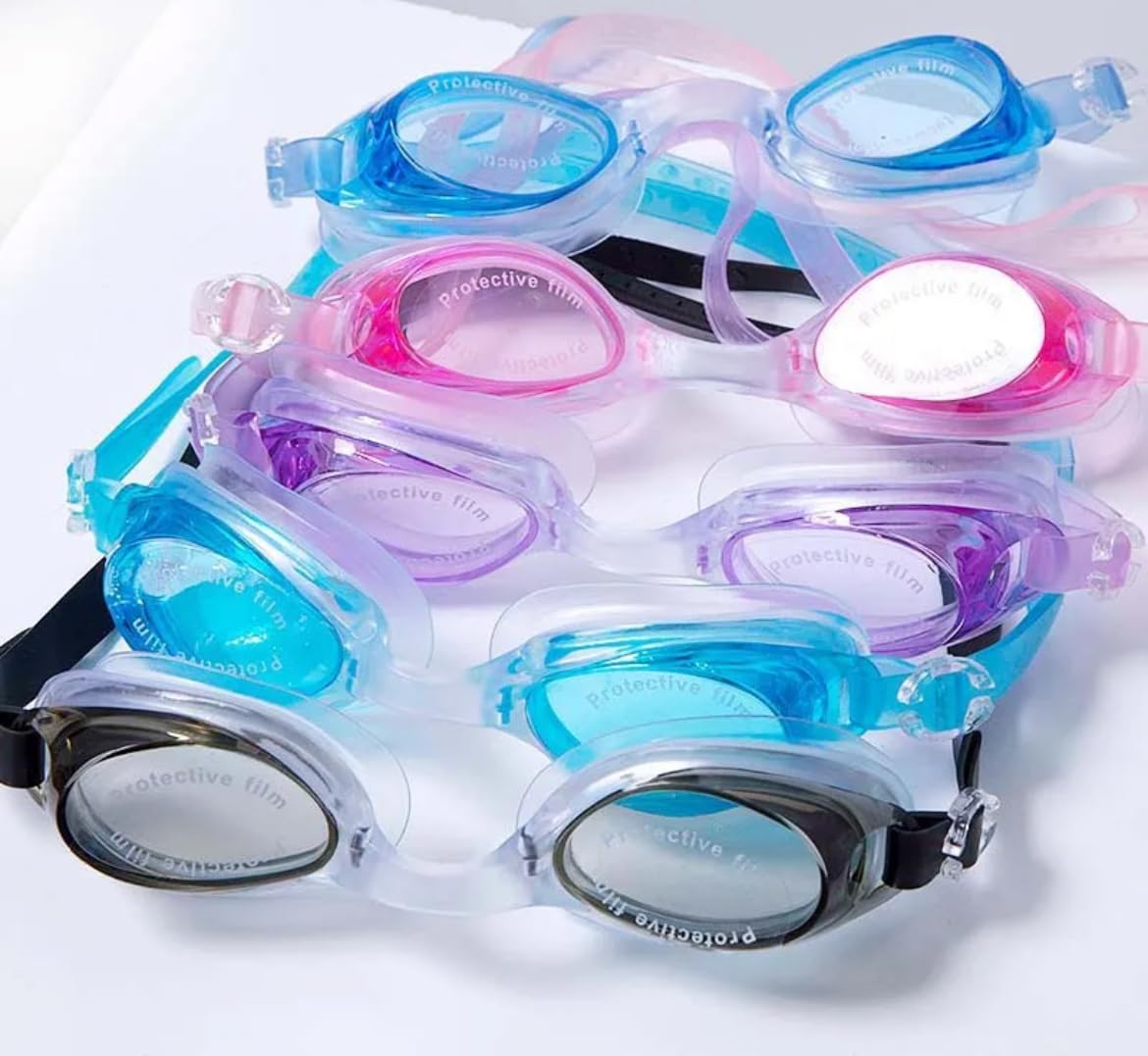 TOYARTSY Swim Goggles, 6 Pack Swimming Goggles for Adult Men Women Youth Kids Child, No Leaking Anti Fog UV 400 Protection Waterproof 180 Degree Clear Vision Triathlon Pool Goggles (B0CYP4G49X) Amazon Price History, Amazon Price Tracker