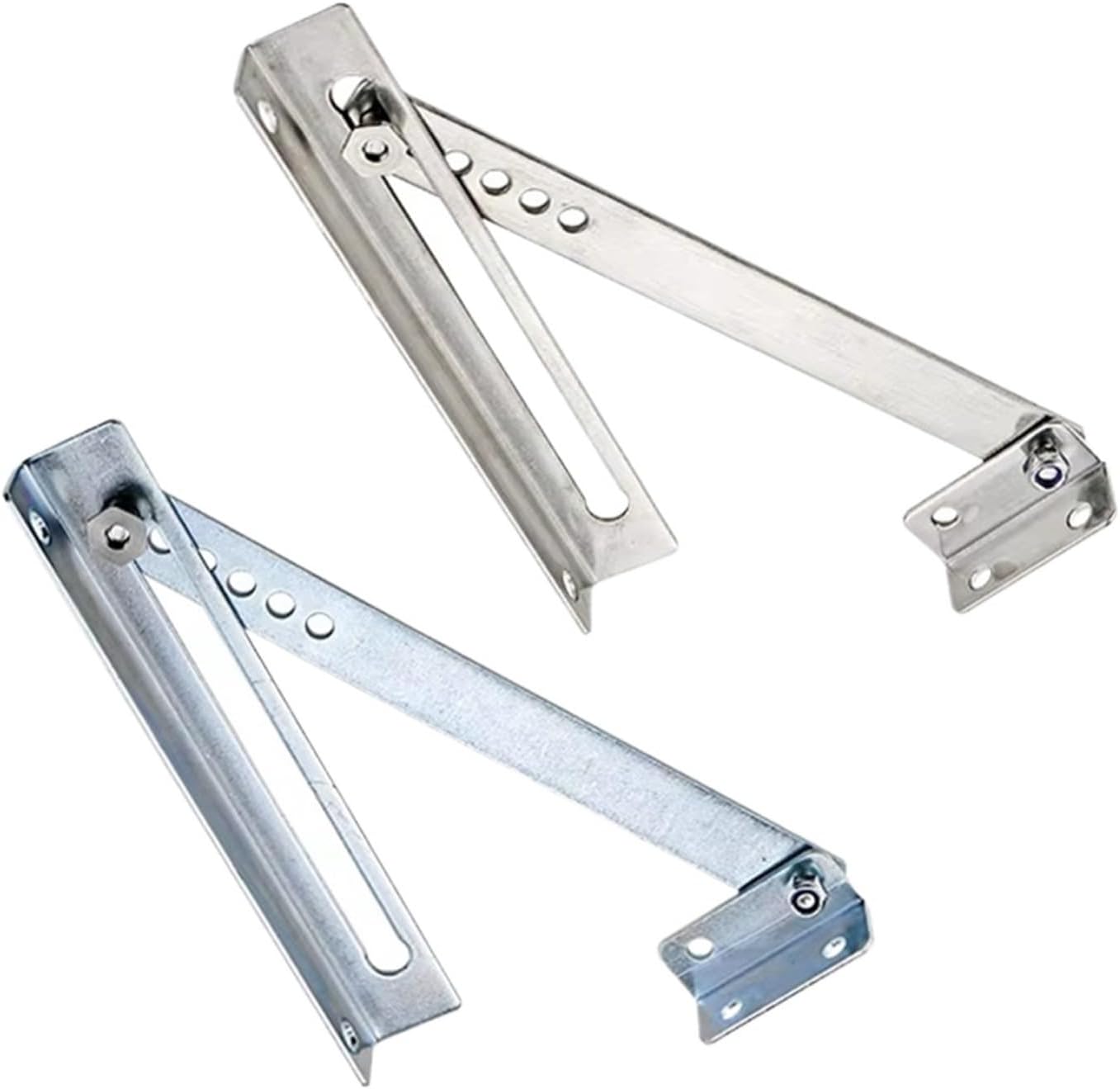 Stainless Steel Or Iron Limit Switch Cabinet Support Rod Folding 1Pcs(Iron)