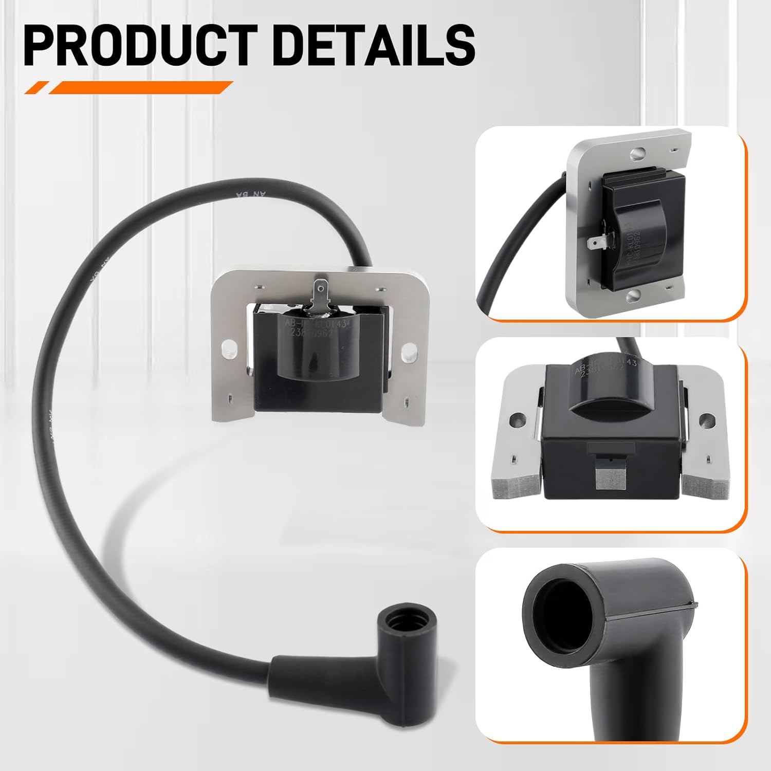 Ignition Coil Compatible With Kohler KT740 KT745 ZT740 Replaces 3258409-S 32-584-09-S 32-584-24-S 3258425-S 32-584-25-S 3258425S 3258425 Digital Ignition Module