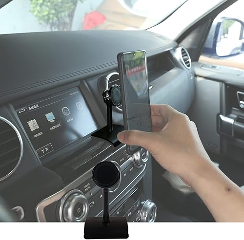 YIWANG Soporte de teléfono para coche Soporte de escritorio para Land Rover Discovery 4 LR4 2010-2016 Dashboard Side Soporte de teléfono móvil