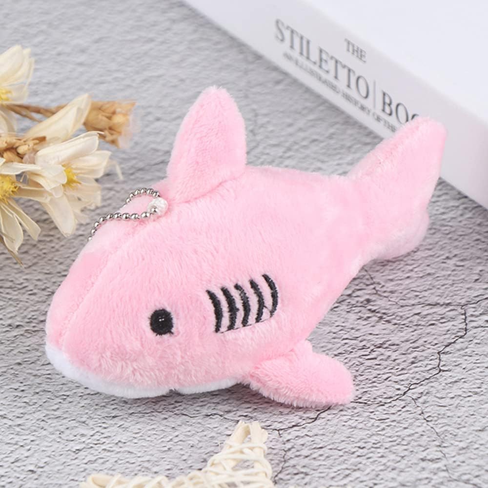 希少　♡ピンクアメジスト♡ サメ Shark 海シリーズ　カービング 金運 Amazon.co.jp: baolaili ピンクのサメのぬいぐるみキーチェーン ミニ