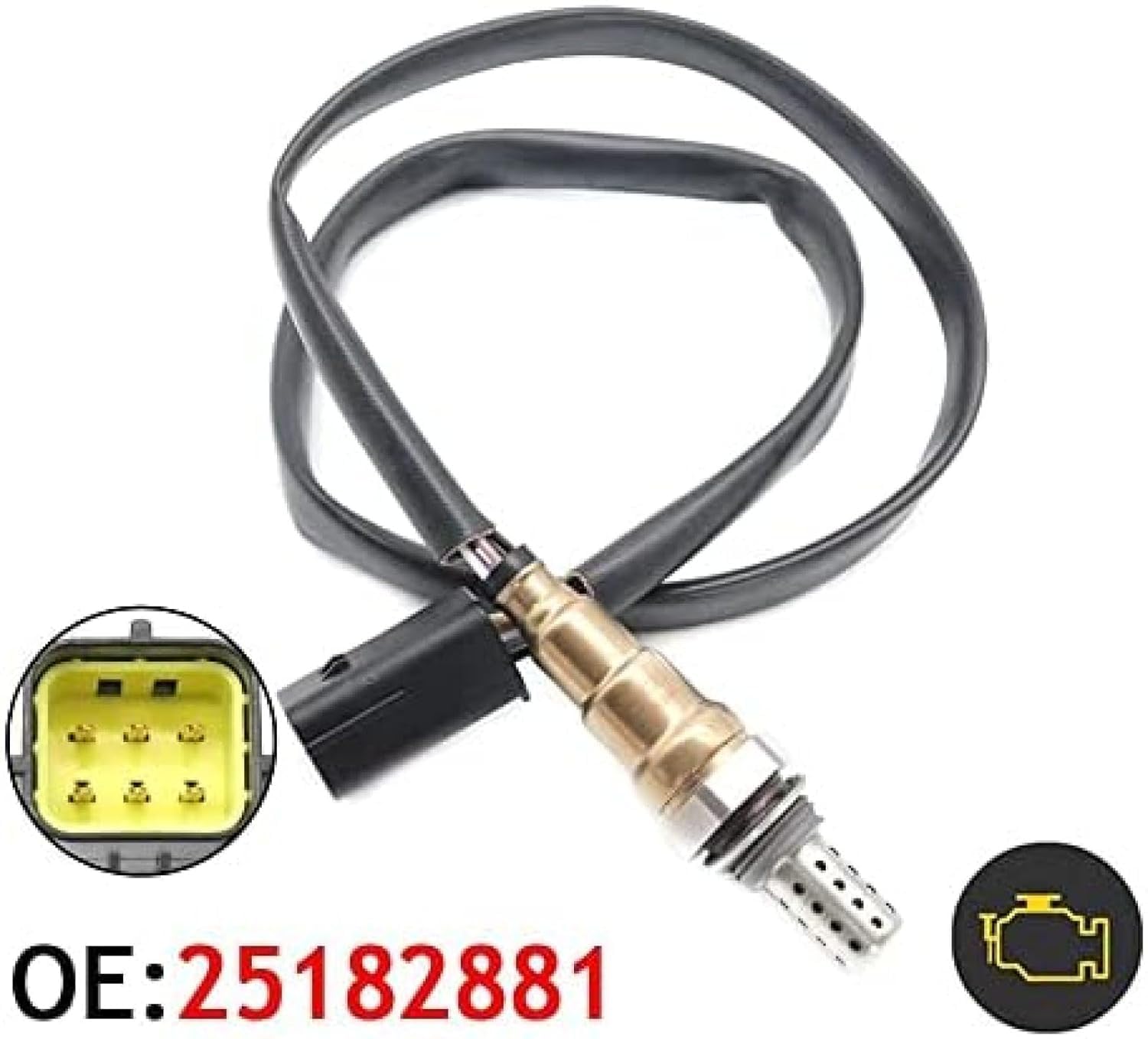 Sensore di Ossigeno del Veicolo per Opel ANTARA 2.2 CDTi A 22 DM 2010-2015 2014 2013 2012 2011 Diesel 25182881,O2 Sensore Sensore Ossigeno