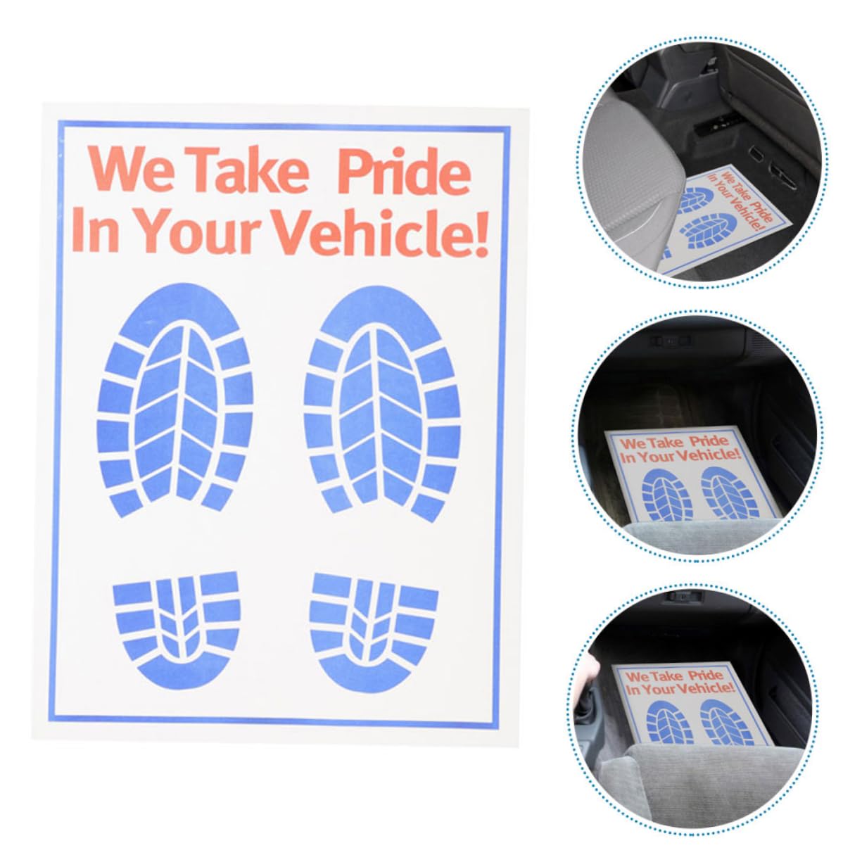 TOPBATHY 60pièces Tapis de Sol Jetable Papier Blanc pour Voiture Protections de Sol pour Entretien Automobile Réparation