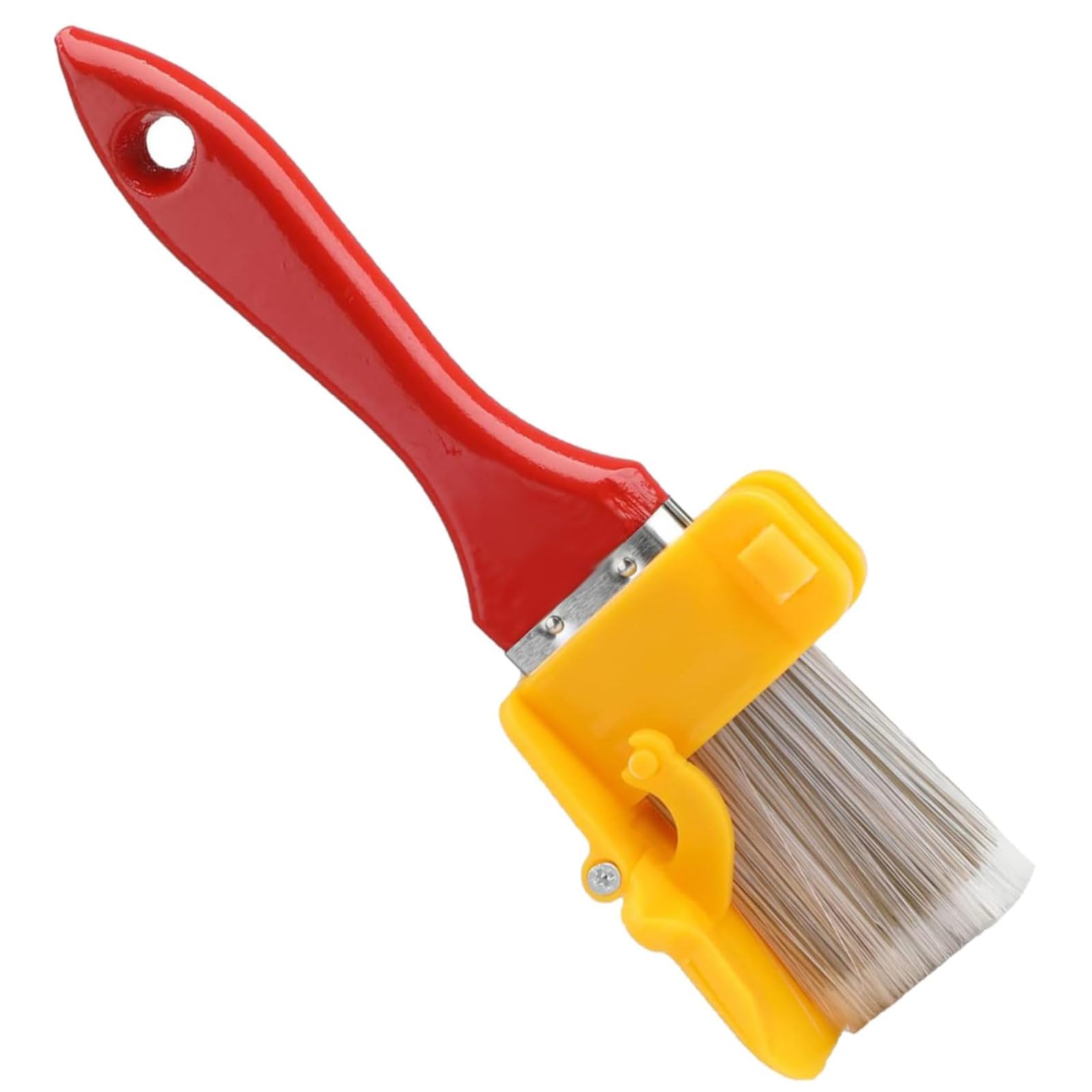 Twzqsyw Paint Edger Cutting in Tools for Painting, Nylon, Red + Yellow, 20 * 4cm, 20 centimeters, Home Office Room Wall Ceiling Edges Detail Trim