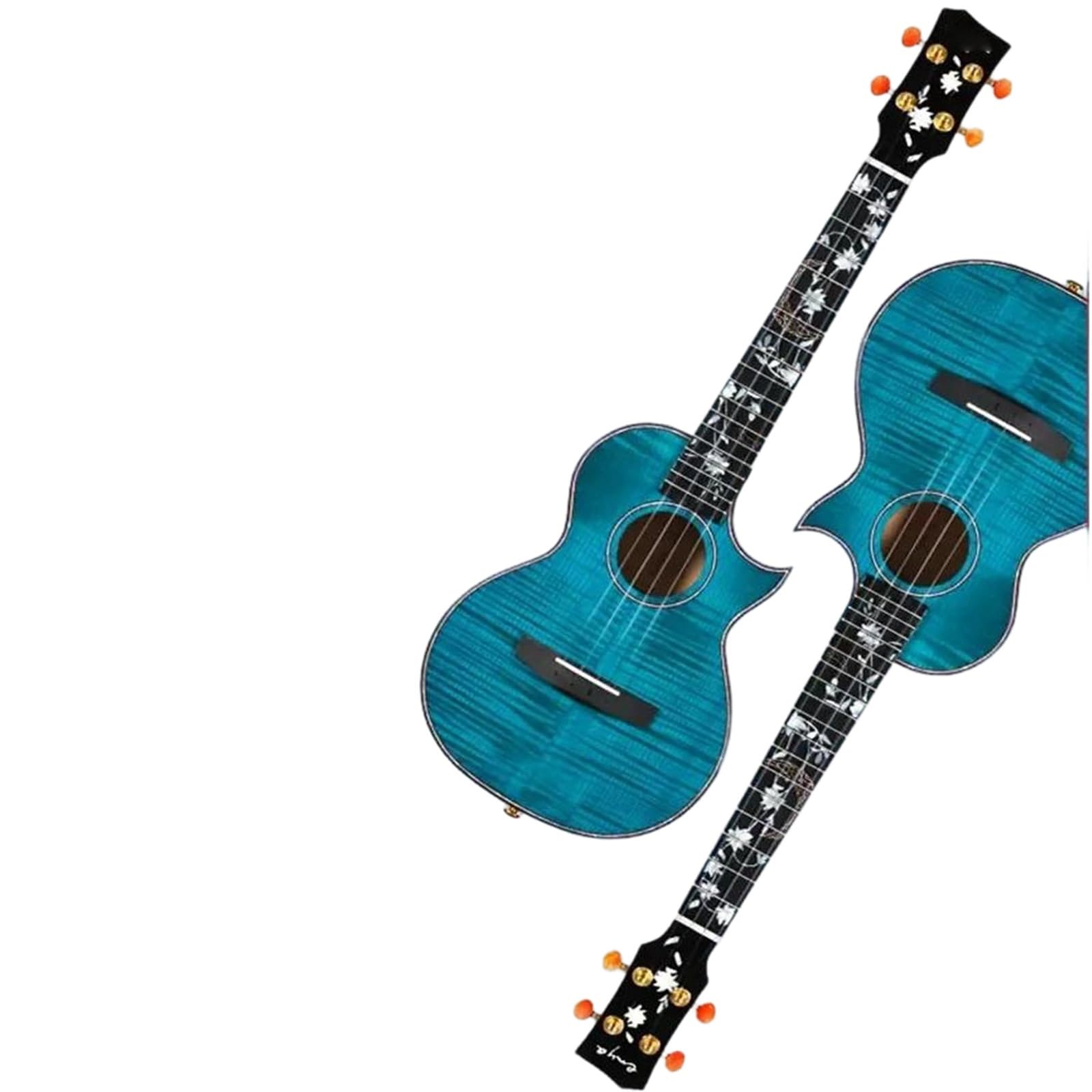 Ukulele 26calowa Gitara Tenorowa Koncertowa Ukulele Z Drewna Klonowego Torbą Koncertową(Acoustic,23 inches)