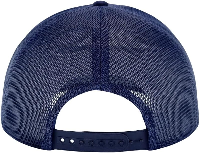 Mens Mesh Snapback Hat Fits One Size & XXL | Structured Adjustable Trucker Hats | Sturdy Outdoor Blank Baseball Cap - Image 4