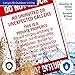 Do Not Knock Do Not Disturb Sign, No Soliciting Sign, 10x7 Inches, Rust Free .040 Aluminum, Fade Resistant, Made in USA