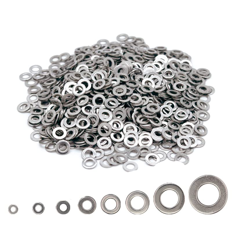 25 Rondelle Piatte Acciaio Inox 1/2″ OD X 3/16″ ID – Ref G605431PT1
