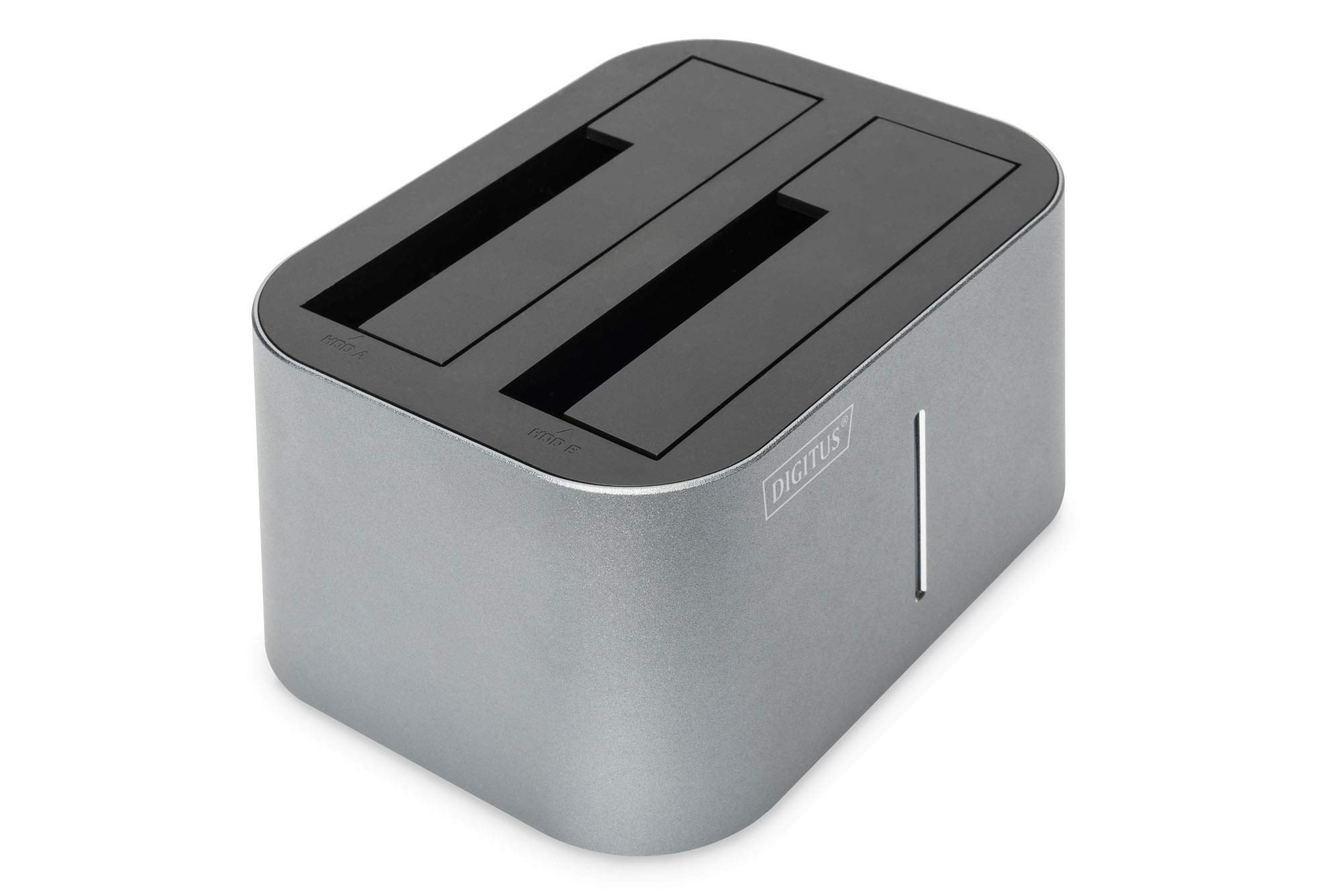 digittus docking station per duplicazione di hdd/ssd senza pc con funzione di cloning pc-free hotswapping supporto per dischi sata da 2.5/3.5