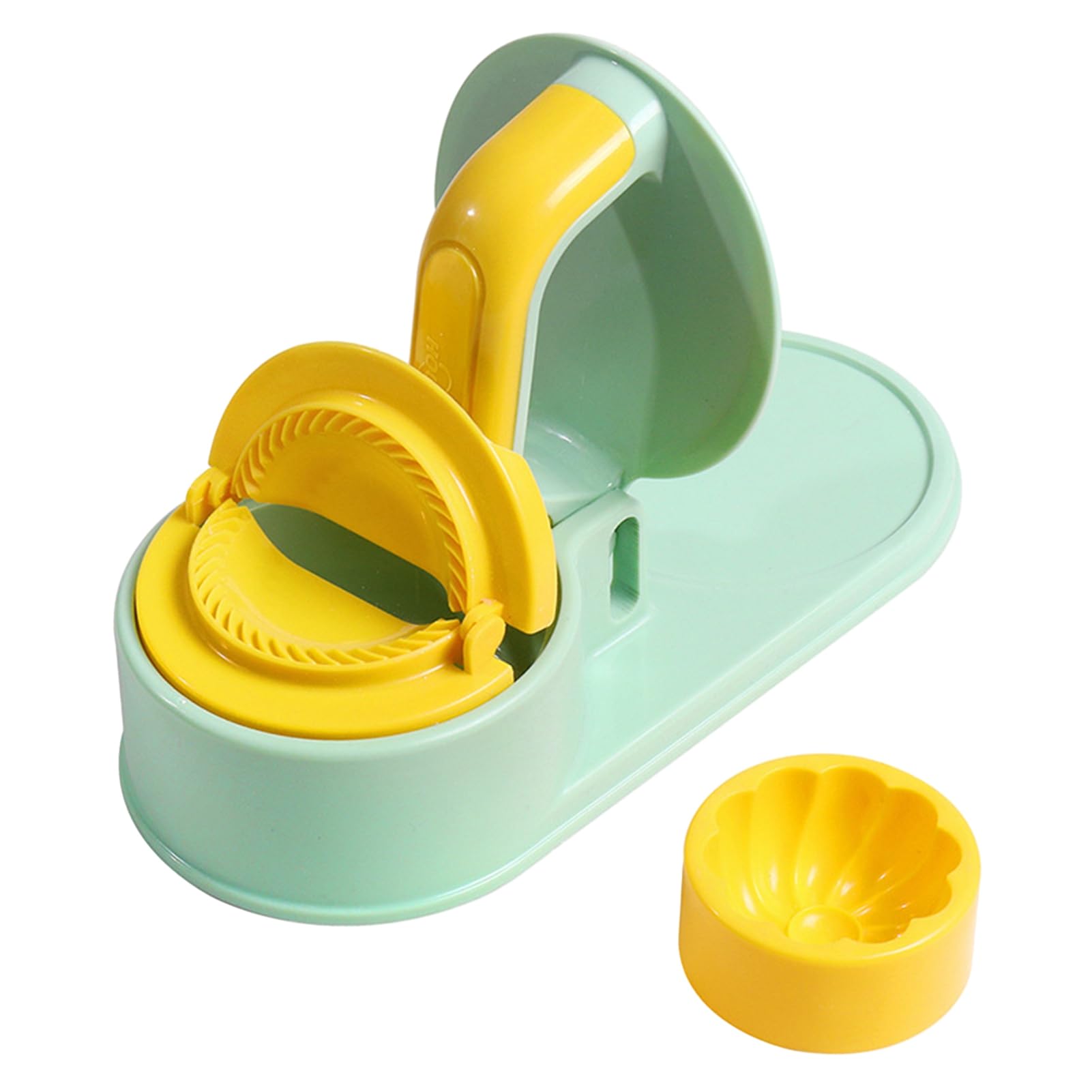 Beginner-friendly Dumpling Tool Durable Mold 2pcs Kitchen Maker Press Multifunctional Steamed Stuffed Bun Diy Making for Pies Waffles Easy to Use