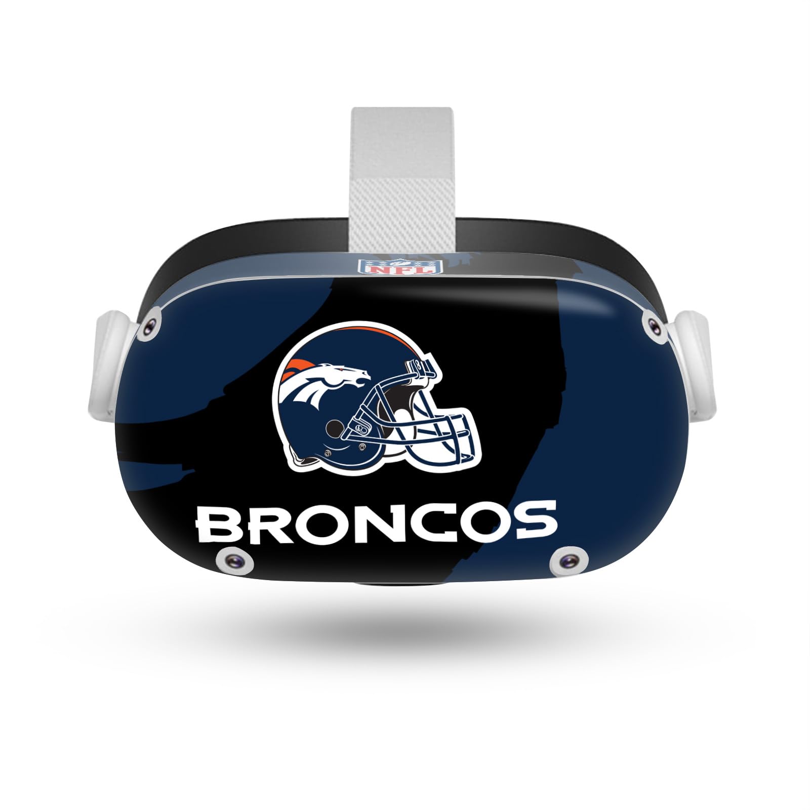 Sticker vinyle NFL Denver Broncos évite rayures Meta Quest 2 - 8