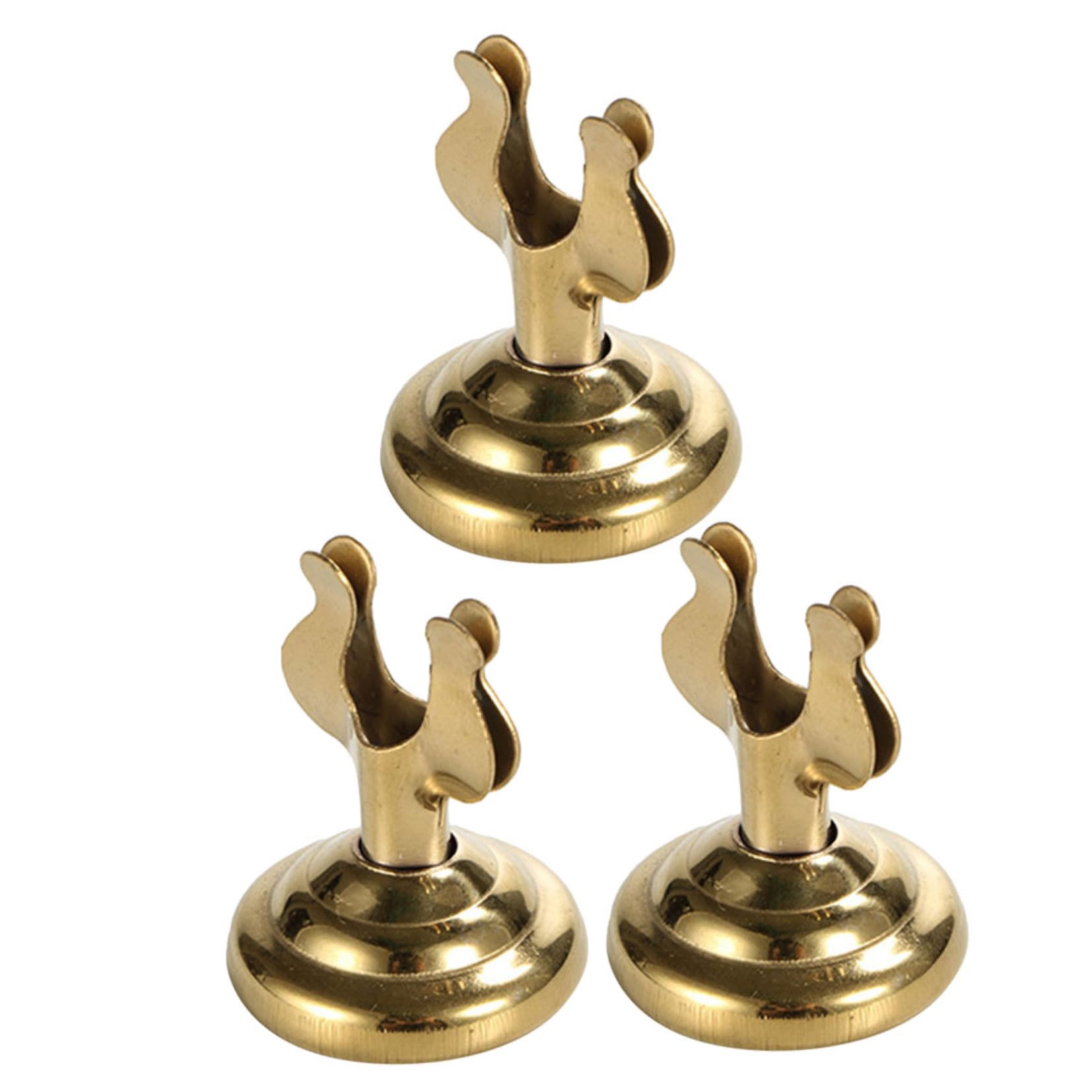 SHINEOFI 12piezas Soporte Para De Mesa Inoxidable u Forma Para Restaurantes y Bodas Soporte Elegante Para Menú y Tarjetas De Nombre