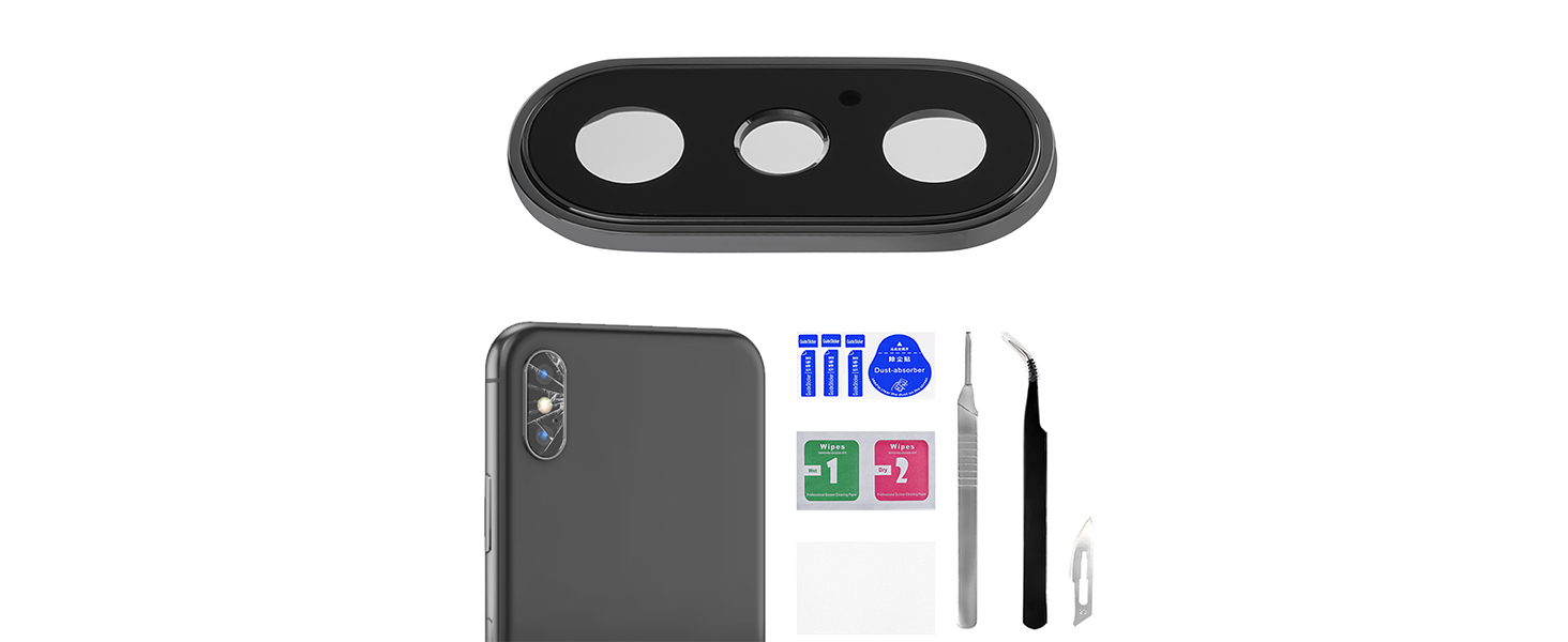 Phoupair Reemplazo De Cristal Trasero OEM Para IPhone 11 Pro Max De 6.5 Pulgadas Con