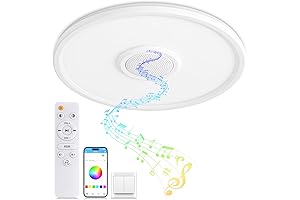 Bluetooth Speaker Light Smart Ceiling with LED Dimmable