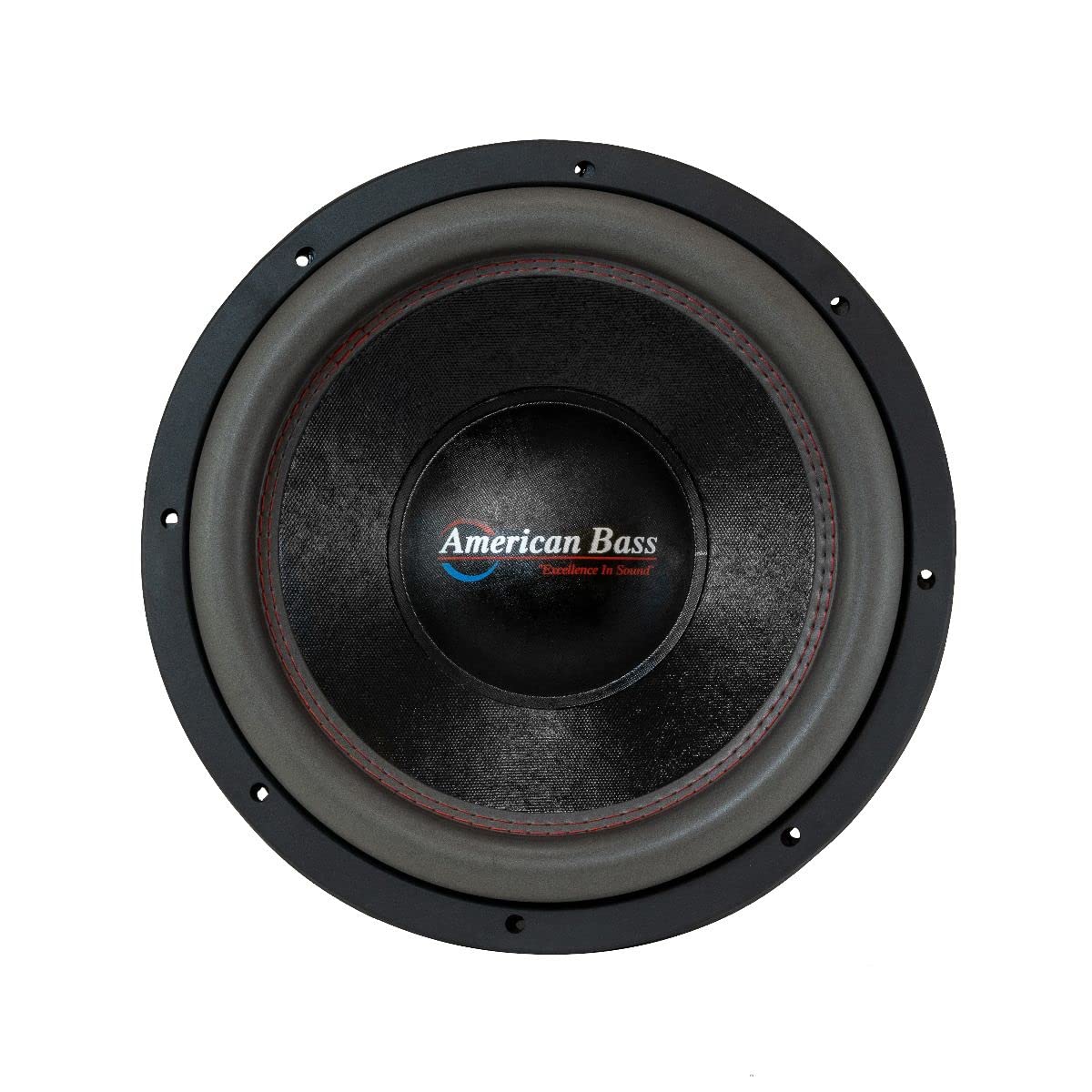 Front view of American Bass HD-12-D2 12-inch subwoofer