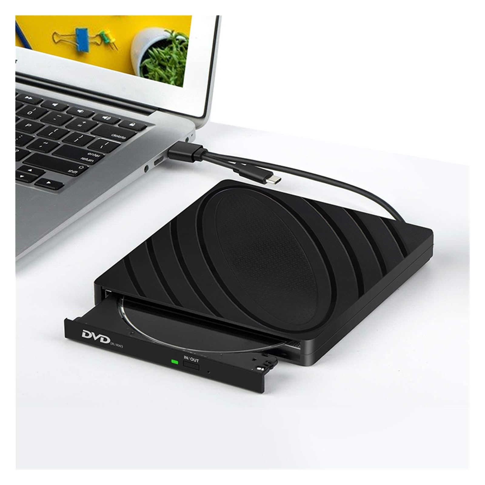 Lettore Dvd unità Ottica Esterna 3.0 Type-C Masterizzatore Dvd USB CD VCD CD Mobile Computer A velocità 8X Universale