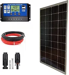 Kit Placa Fotovoltaica Solar Painel 150w Watts + Controlador 30a