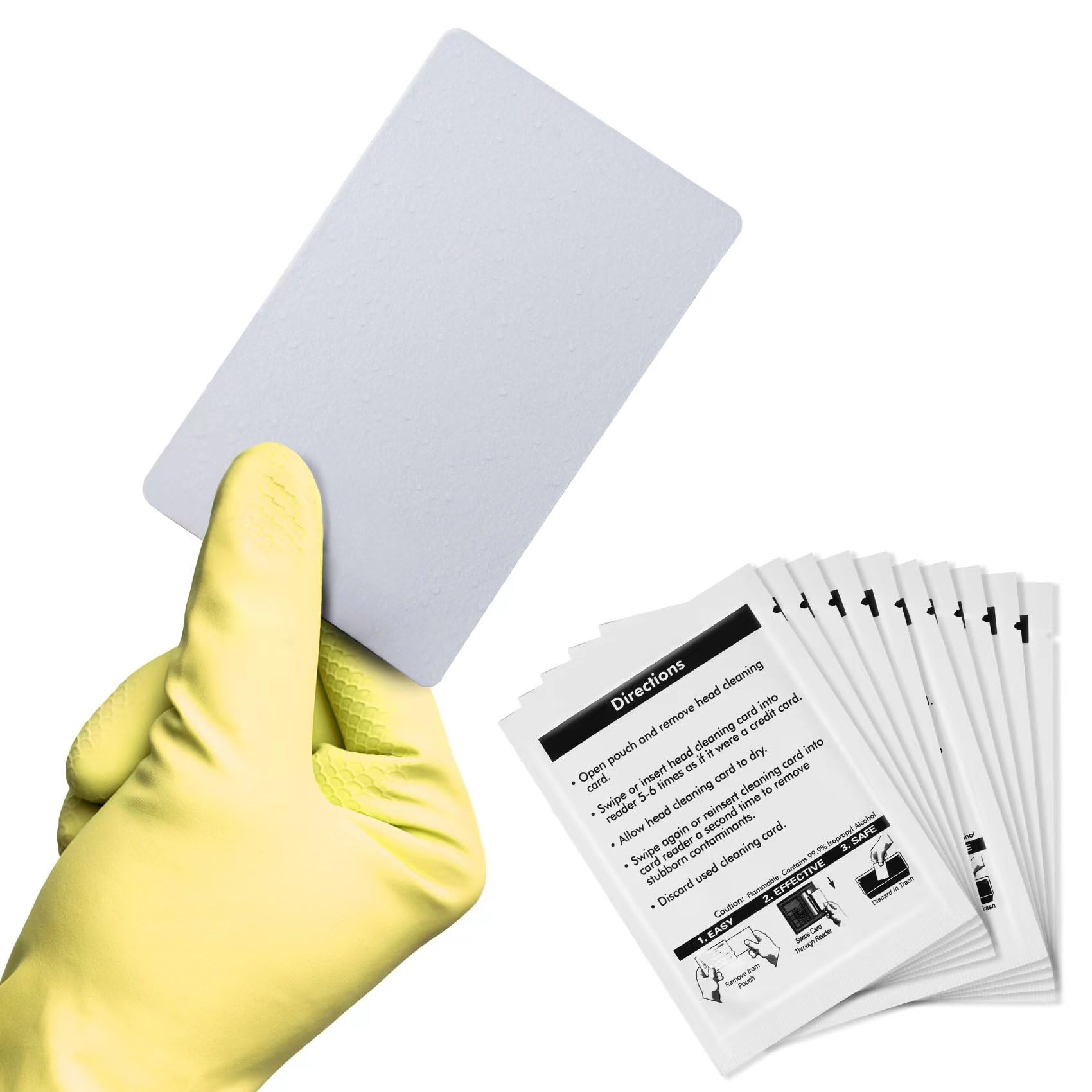 Amazon.com: BIHYM CR80 Card Reader Cleaning Cards,Terminal