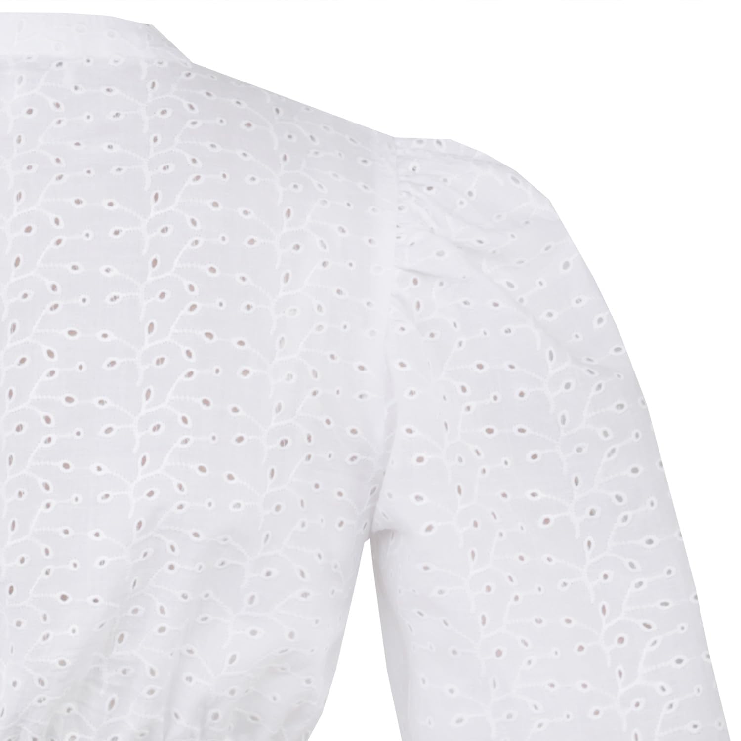 MarJo Dirndlbluse Wallgau 3/4 Arm | Weiß