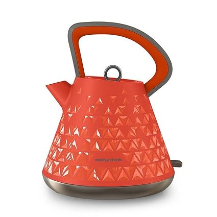 Morphy Richards Prism 1.5-Litre Kettle (Orange)