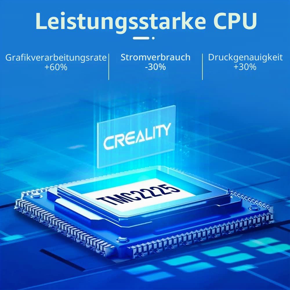 Creality Offizielles Ender 3 Silent Motherboard Upgrade V4.2.7 Mainboard Control Board mit TMC2225 Treiber 3D Drucker Zubehör Controller Teile Funktioniert mit Ender-3 / Pro/Max / 3 V2 / 3 V2 Neo