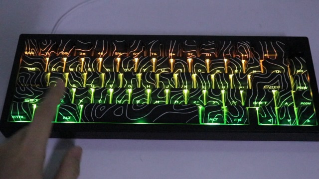 Amazon.com: Hyekit Side Printed Keycaps - Line Luminous PBT