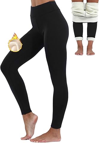 Leggins Termicos Mujer Invierno Forro Polar Grueso Mallas Termicas Deporte Push Up Pantalones Termicos Cintura Alta Leggings Mujer Calientes Elásticos Mayas Ropa Termica Yoga Correr Fitness