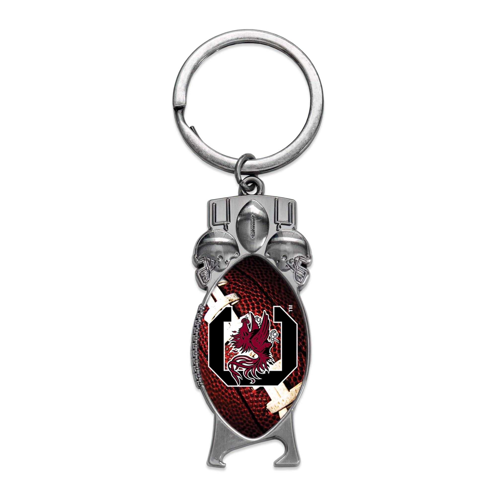 Rico Industries NCAA South Carolina Gamecocks Sculpted Bottle Opener Keychain -Great Gift Item