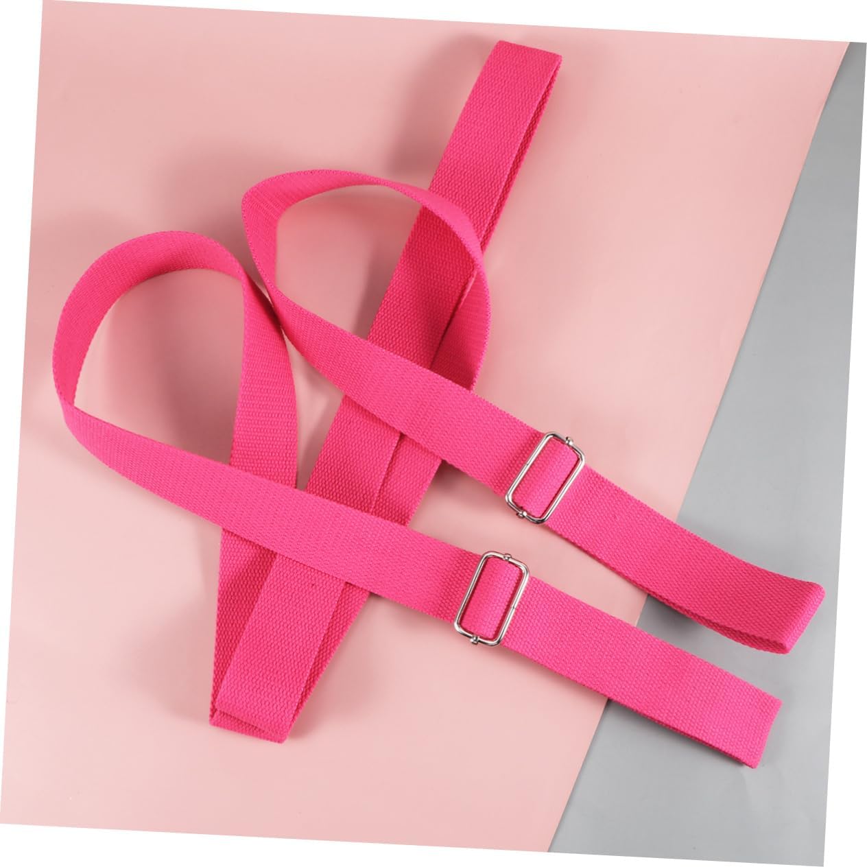 Elastic Ballet Foot Stretch Band Loops for Flexibility Training Yoga Dance Rosy