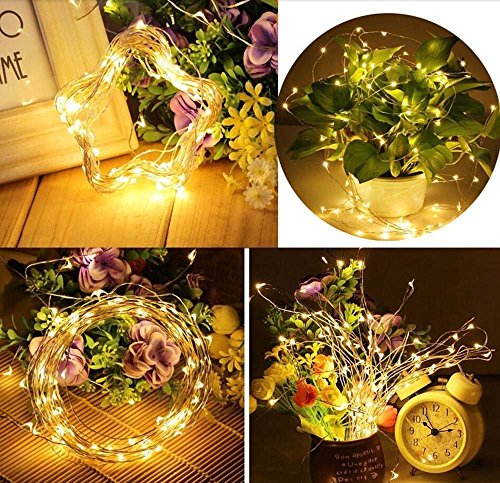 Er Chen 165Ft Led String Lights, 500 Led Fairy Starry Lights On 50M Silvery Copper Wire String Lights For Christmas (Warm White) #TOP2
