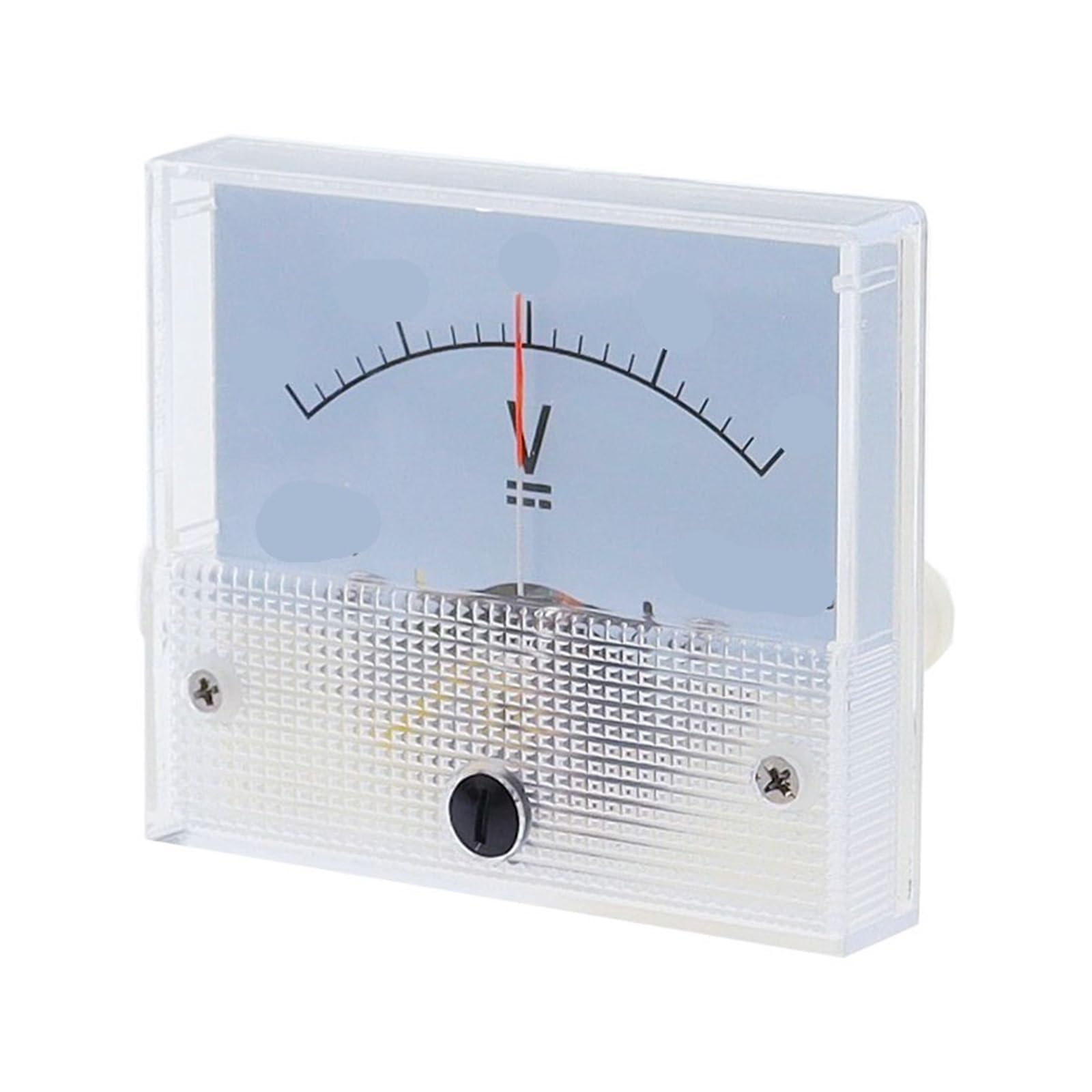 Voltmètre 600V -0-600V 85C1-V avec cadran analogique de 64 mm x 56 mm
