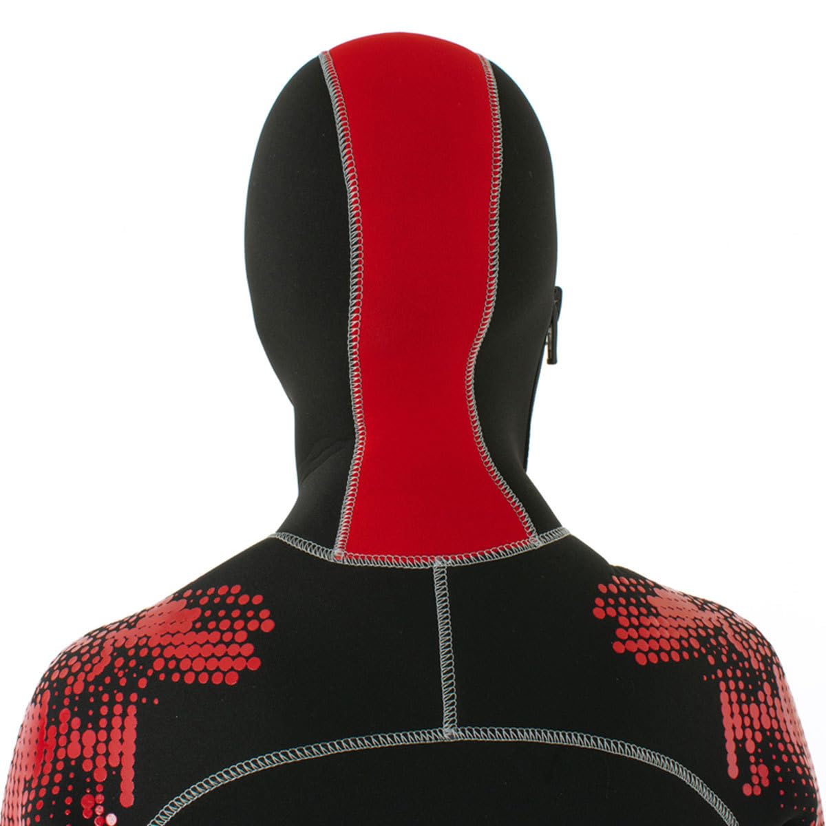 SEAC Muta da Subacquea Monopezzo con Cappuccio Integrato per Adulti, Nero/Blu Scuro, Neoprene, Immersione