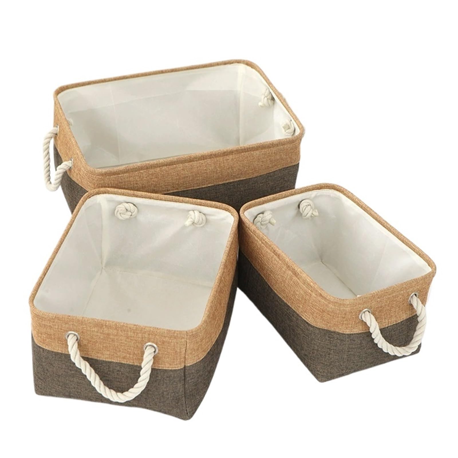 MRKU Folding Laundry Basket Household Storage Hamper Home Supplies Sorting Linen Organizer Box Underwear Socks