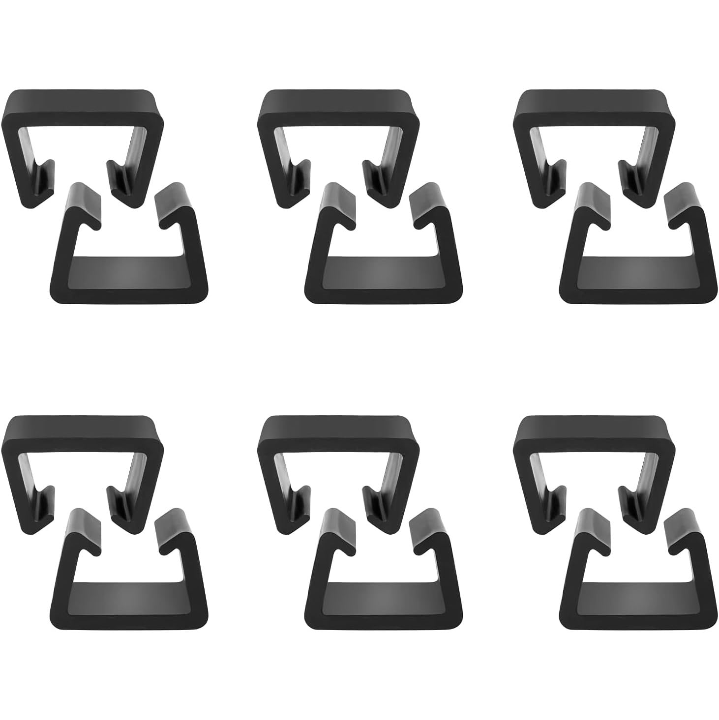 10 Pezzi Clip per Mobili da Patio in Vimini per Sedie in Rattan in Plastica per Divano Componibile, Clip per Divano in Rattan Connettore per Divano Divano Clip di Fissaggio per Patio