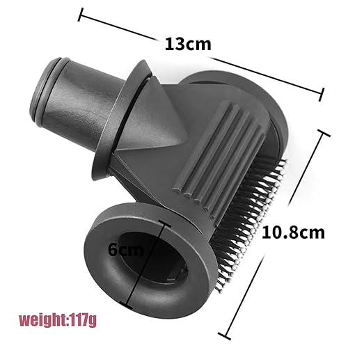 Miniatura 6 de Accesorio de boquilla de peine de pelo liso antivuelo Flyaway para Dyson Supersonic HD15 HD01 HD02 HD03 HD04 HD08 Secador de pelo