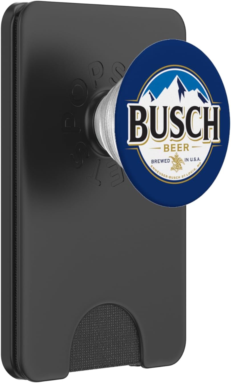 Busch Blue PopSockets Stand for Smartphones & Tablets PopSockets PopGrip for MagSafe