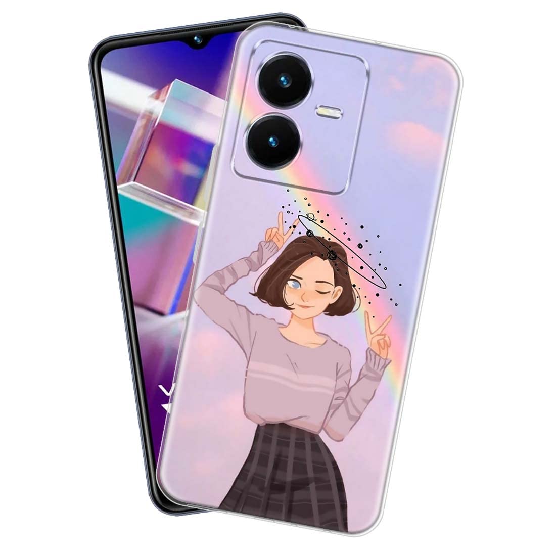 Fashionury Designer Printed Soft Silicone Back Case Cover for Vivo Y22 Back Cover for Vivo Y22 -D2067 (B0BFLCW1PZ) Amazon Price History, Amazon Price Tracker