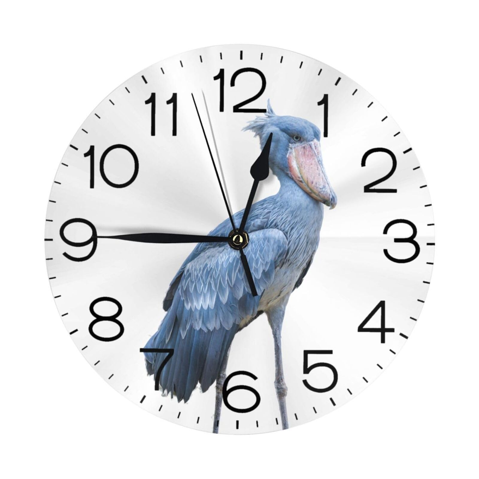 Amazon.co.jp: ハシビロコウ 鳥類 (3) 掛け時計 おしゃれ 北欧 壁掛け