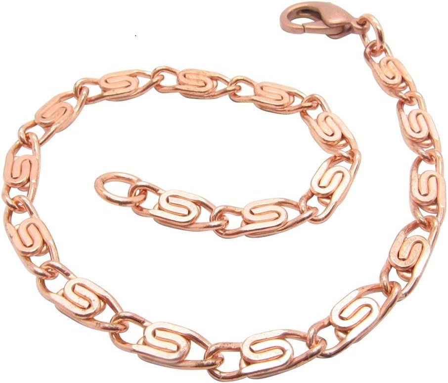 Copper Anklets CA606G - 3/16" wide - Available in 8 to 12 inch lengths - Choose your length below:
