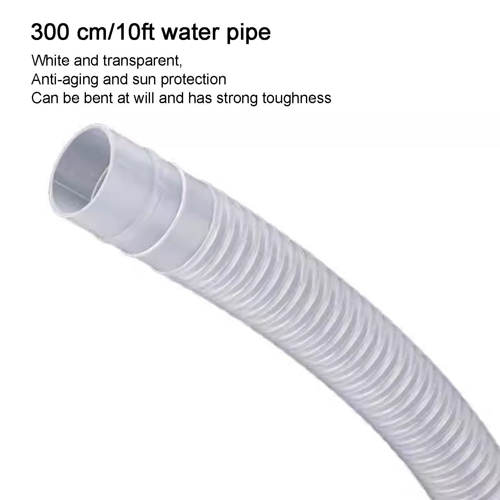 Generico Vaschette di Raccolta condensa, vaschetta di Raccolta per condizionatori da Finestra con Kit di drenaggio, vaschetta per Cambio Olio in Acciaio Inox con Foro di drenaggio e Tubo Flessibile (