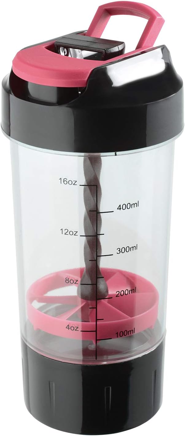 Haans Cyclone Protein Shaker Bottle for Gym 500ml