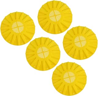 Cuifati Beehive Door Exit Discs, 16 Way 5pcs Beehive Escape Disc for Harvesting