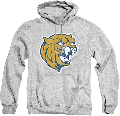 Logovision Colección oficial de sudadera con capucha para adultos con logotipo primario envejecido