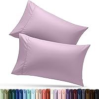 Vista 93 de Utopia Bedding - Juego de 2 fundas de almohada tamaño estándar, con cierre de sobre, tela de microfibra cepillada suave, resistentes al encogimiento