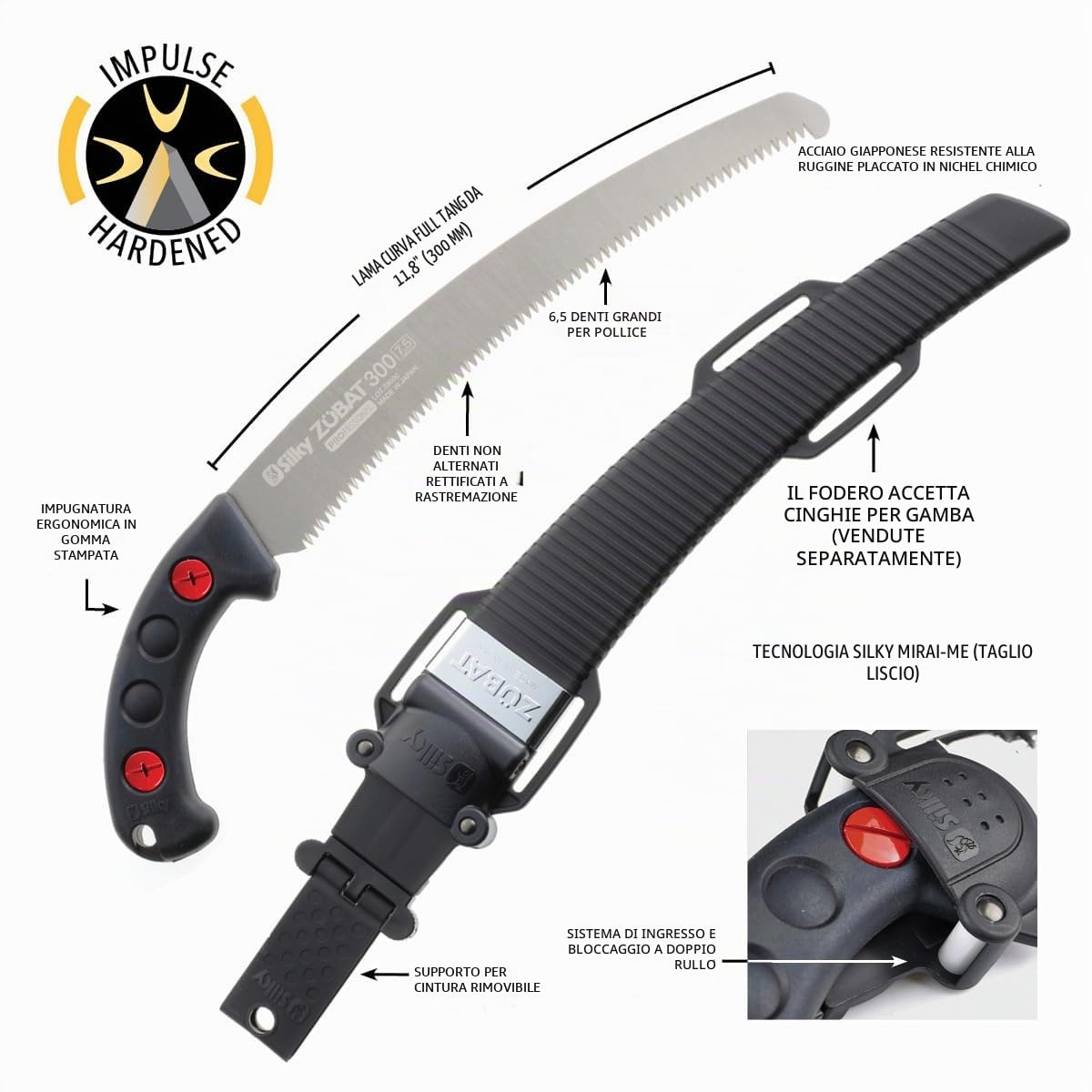 Silky ZBAT Pistol Grip Saw