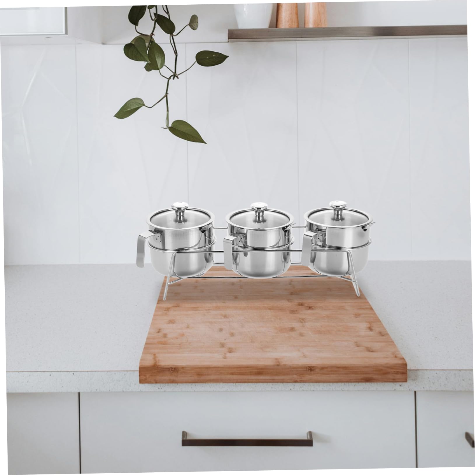 Ciieeo Caja De Condimentos De Acero Inoxidable Tarros De Especias Con Cuchara Para Cocina Dispensador De Especias Recipiente De Azúcar Caja Para Condimentos